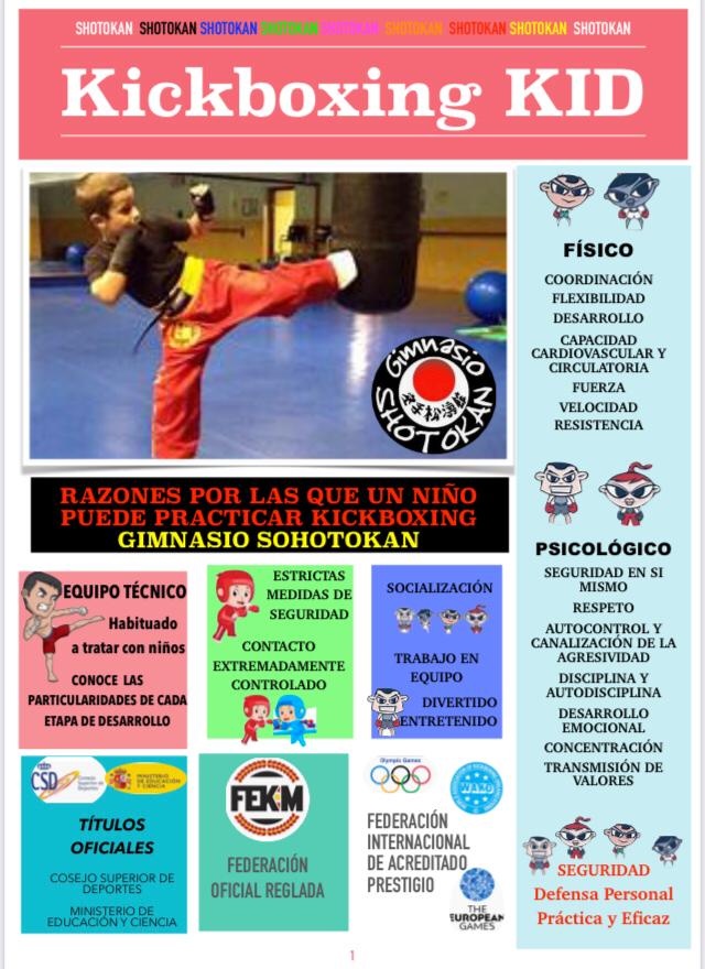 Kickboxing Infantil en Gijón